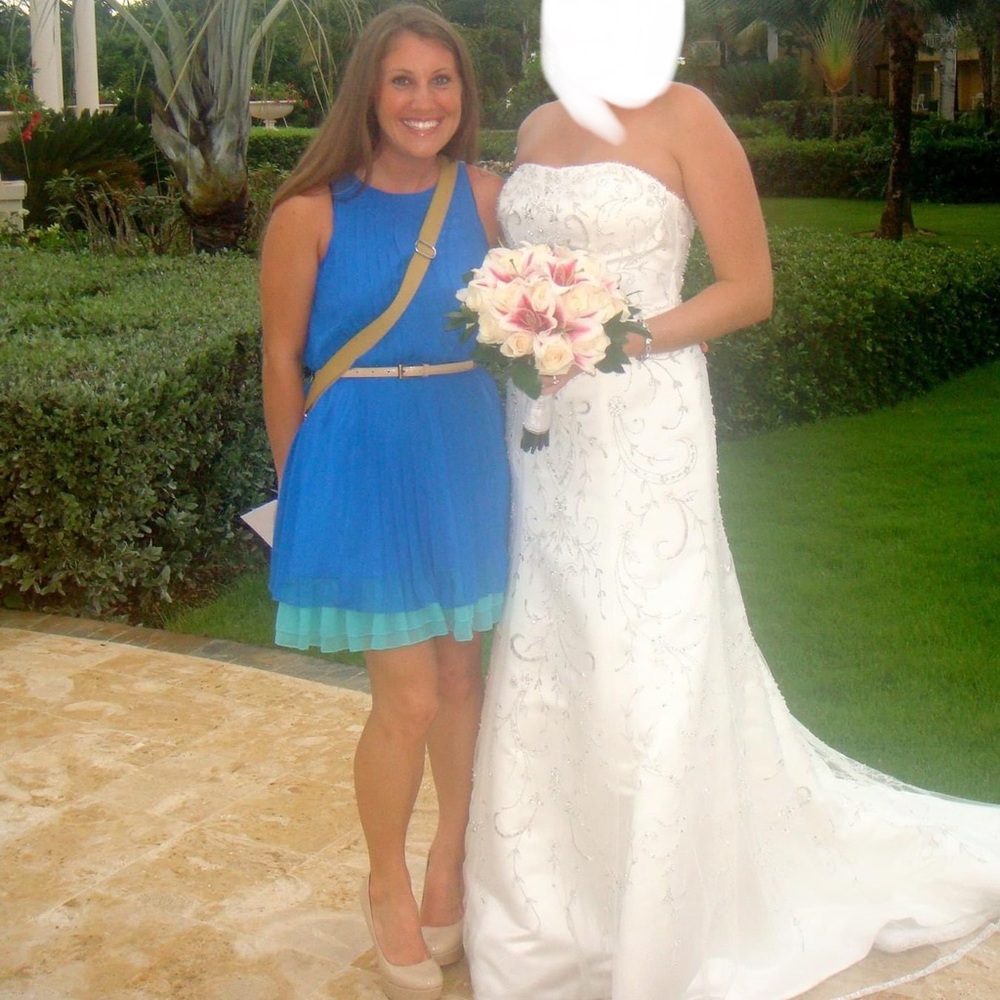 Jessica Simpson Pleat Dress